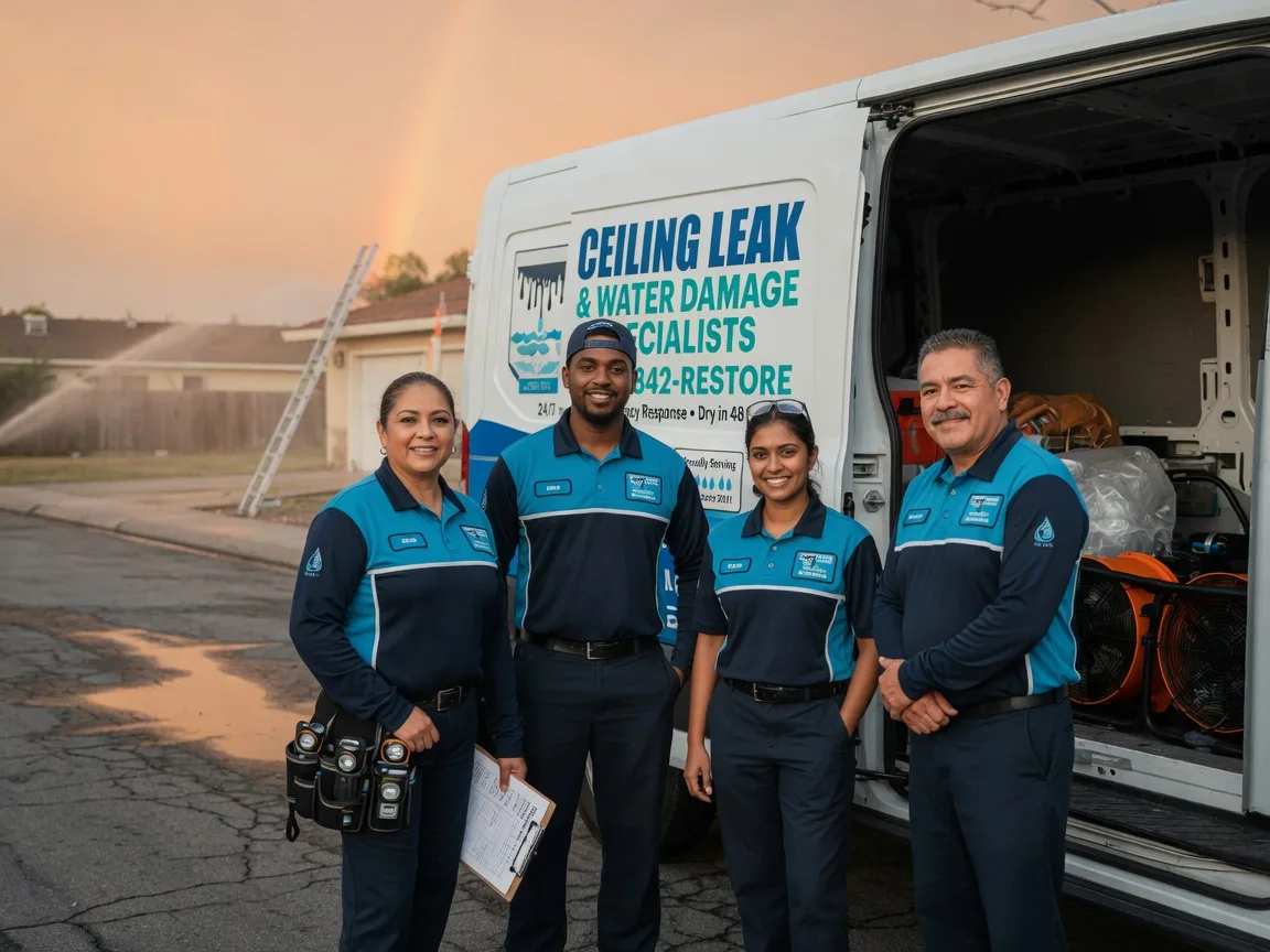 Ceiling Leak Cleanup company in Little Meadows, PA